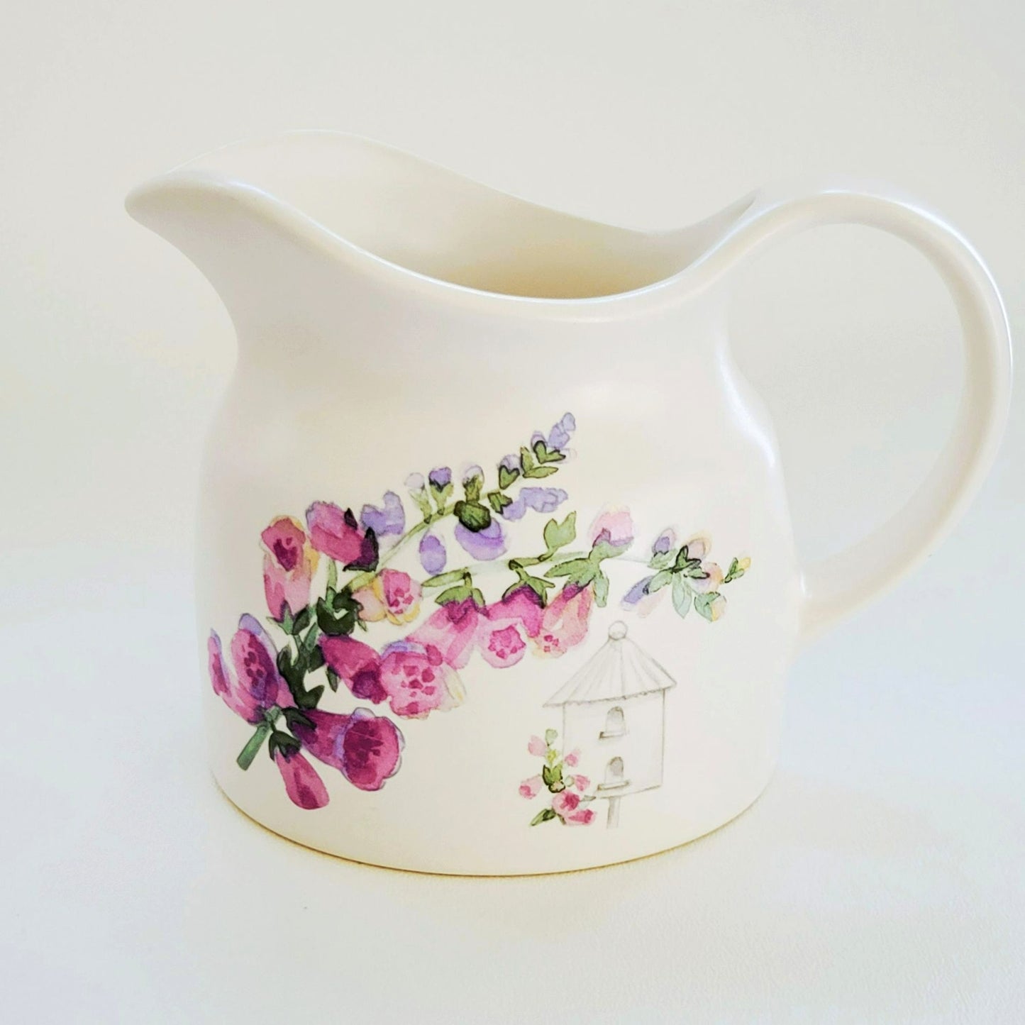 Pfaltzgraff Cape May Gravy Boat & Plate, c.1990s USA Made