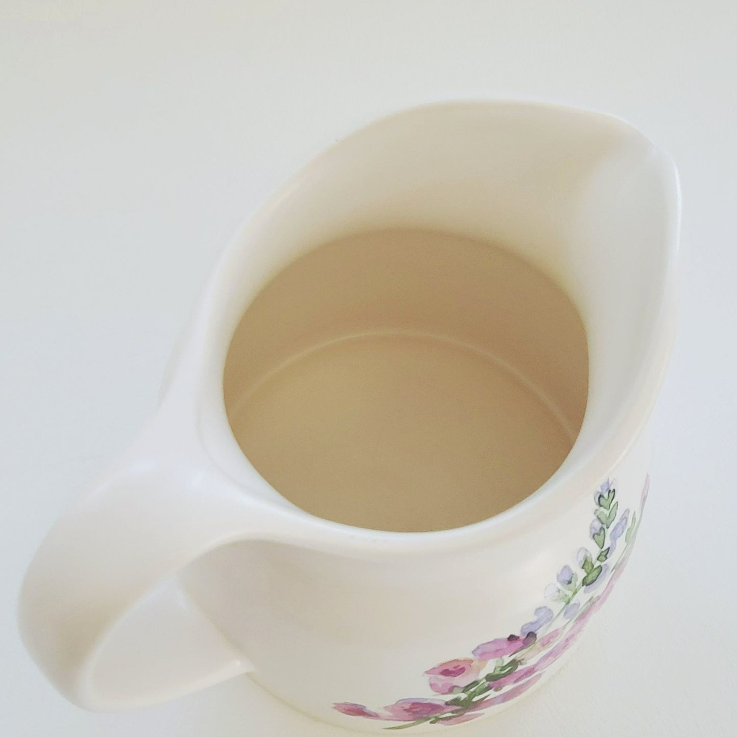 Pfaltzgraff Cape May Gravy Boat & Plate, c.1990s USA Made