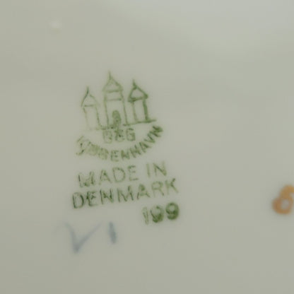 Bing & Grondahl Seagull 9" Leaf Dish, Made in Denmark