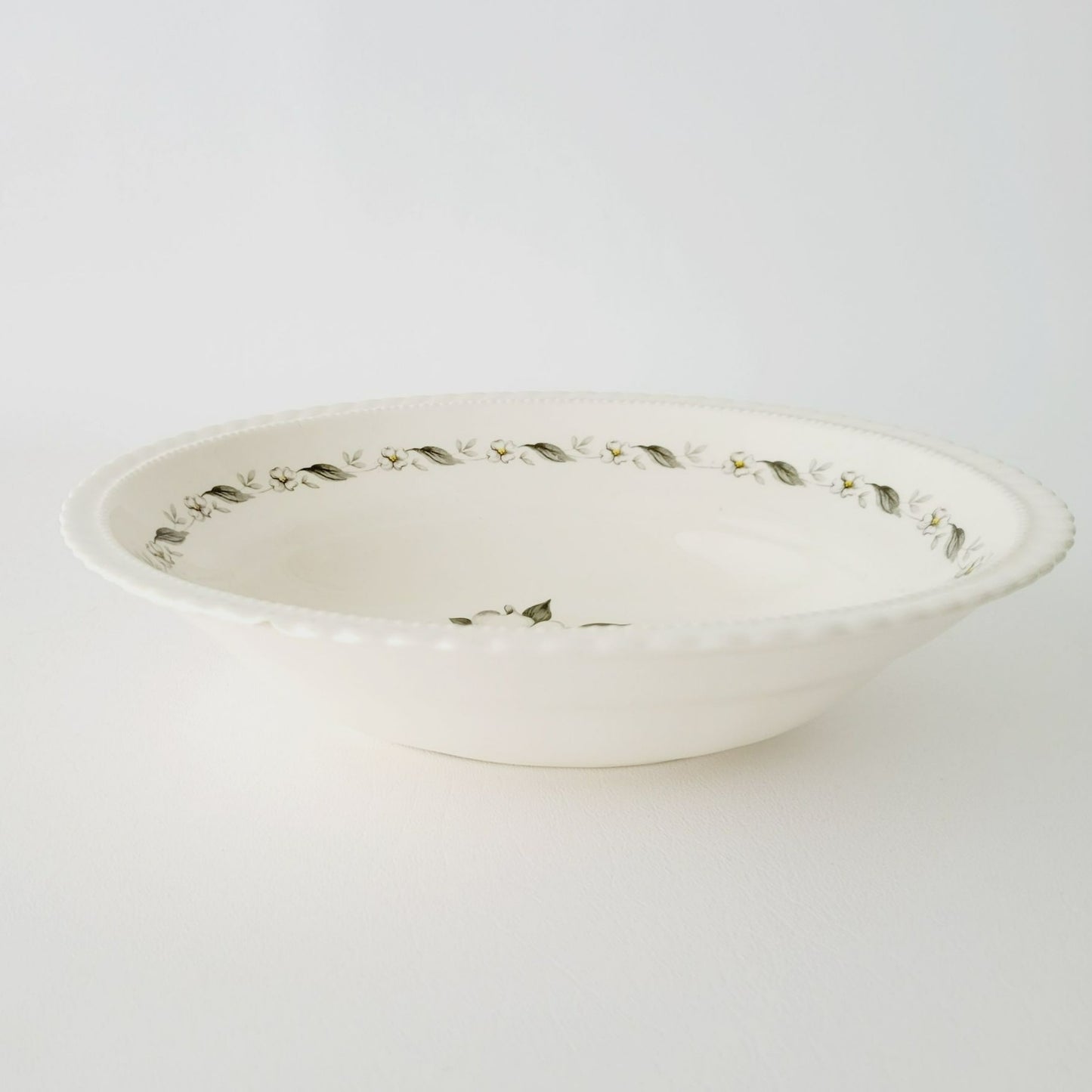 Steubenville Monticello Oval Serving Bowl, c.1940s, Made in USA