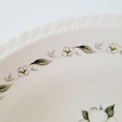 Steubenville Monticello Oval Serving Bowl, c.1940s, Made in USA