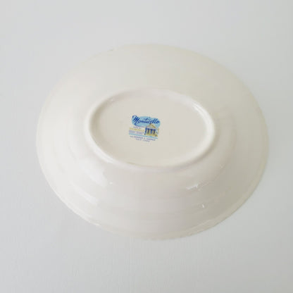 Steubenville Monticello Oval Serving Bowl, c.1940s, Made in USA