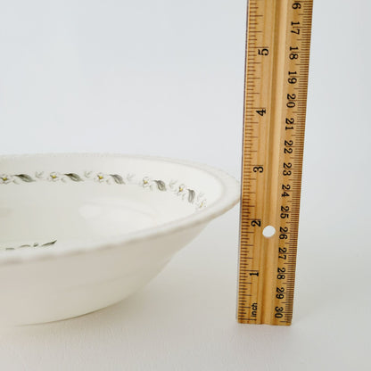 Steubenville Monticello Oval Serving Bowl, c.1940s, Made in USA