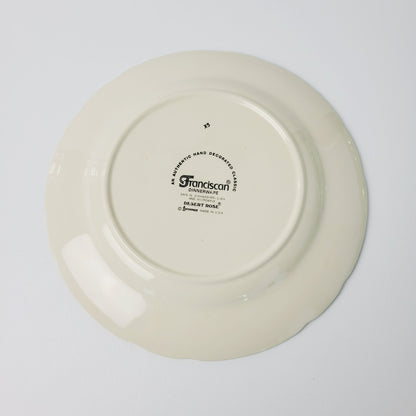 Franciscan c.1977-79 Desert Rose Dinner Plate, USA Made