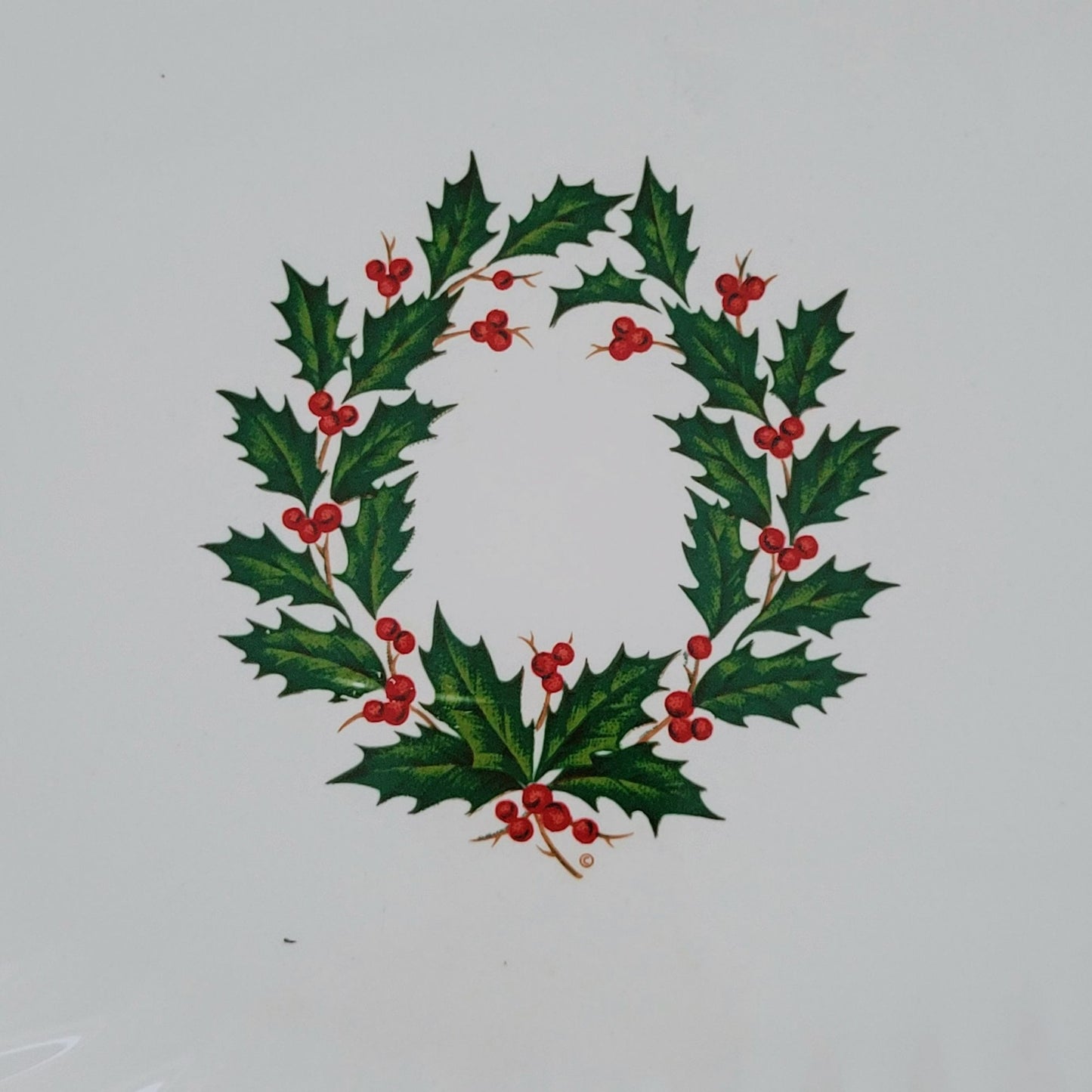 Scio Holly Berry 12" Oval Platter