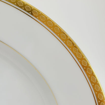 Noritake Richmond 13" Oval Platter, with Etched Gold Band