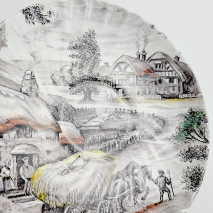 Staffordshire Yorkshire Saucer Set of 2, Made in England