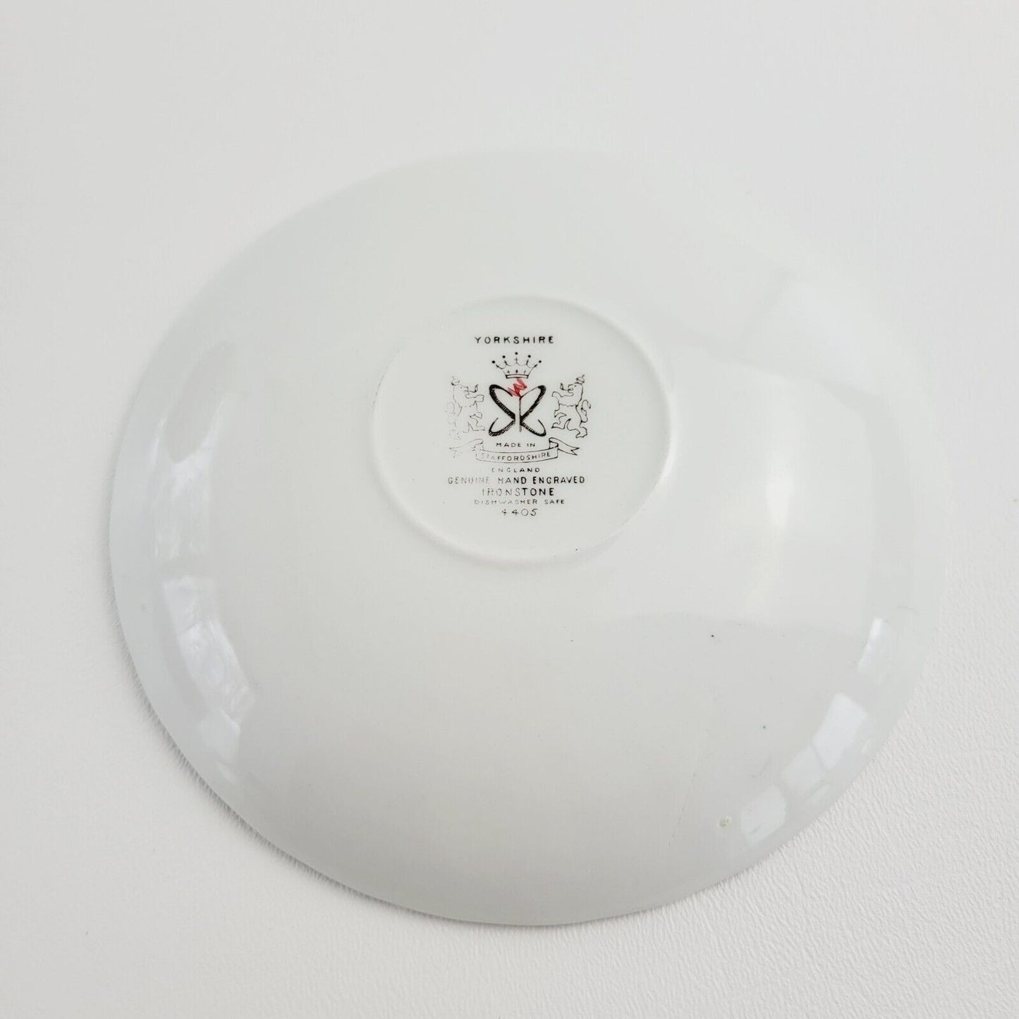 Staffordshire Yorkshire Saucer Set of 2, Made in England