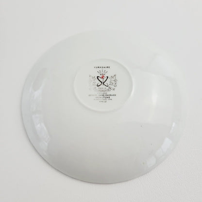 Staffordshire Yorkshire Saucer Set of 2, Made in England