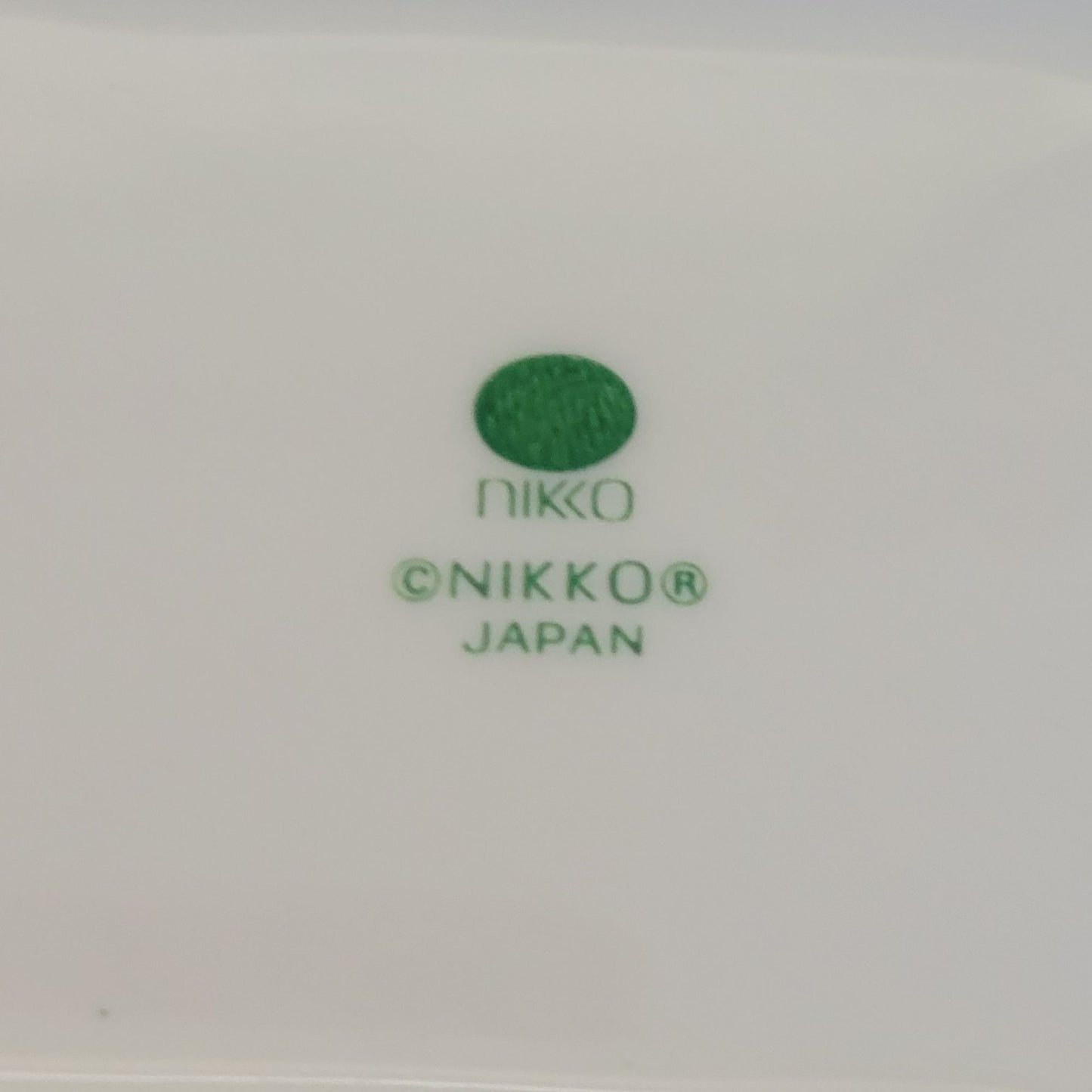 Nikko Christmastime Butter Dish, c.1990s Japan