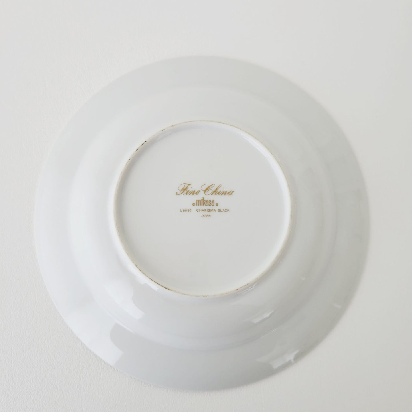 Mikasa Charisma Rimmed Soup Bowl Set of 2, c1983-97 Japan