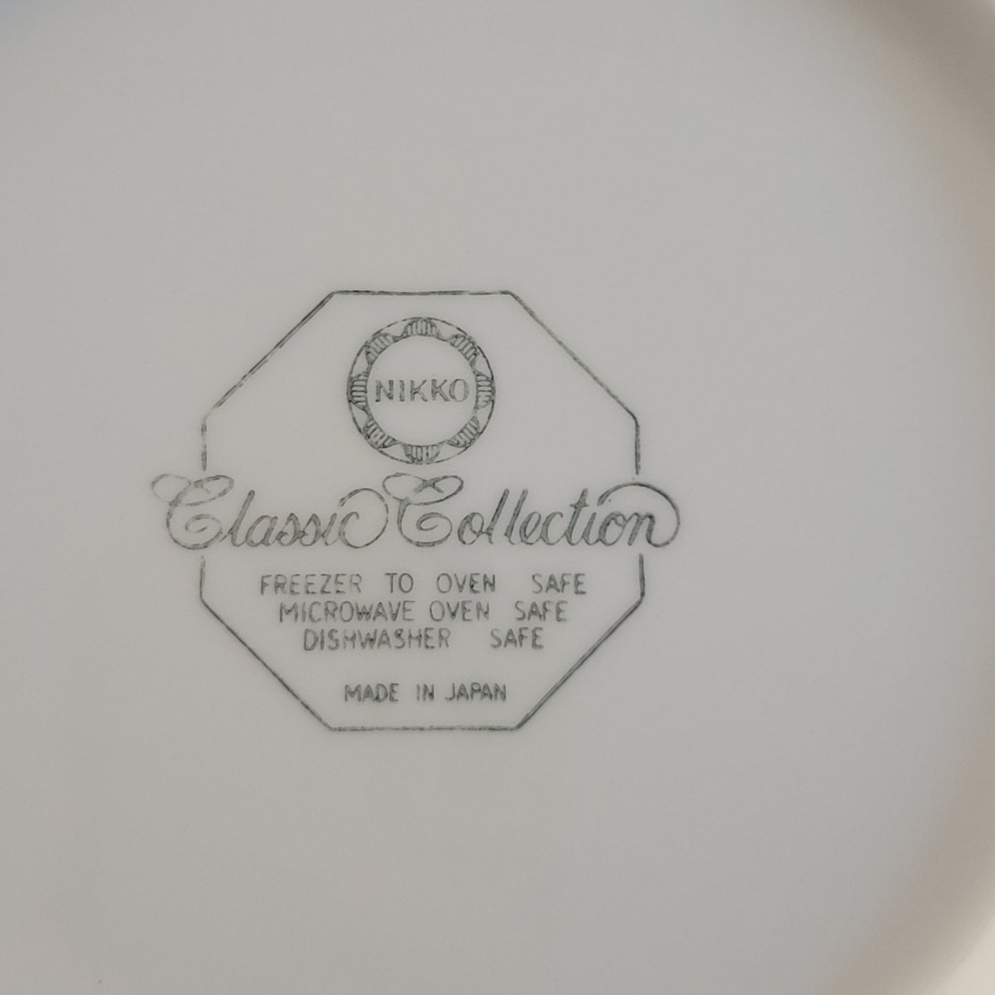 Nikko Christmastime Classic Collection Salad Plate c.1979-83