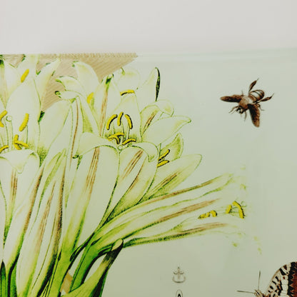 Studio Z Prima Donna Botanical Glass, Plate Set of 2