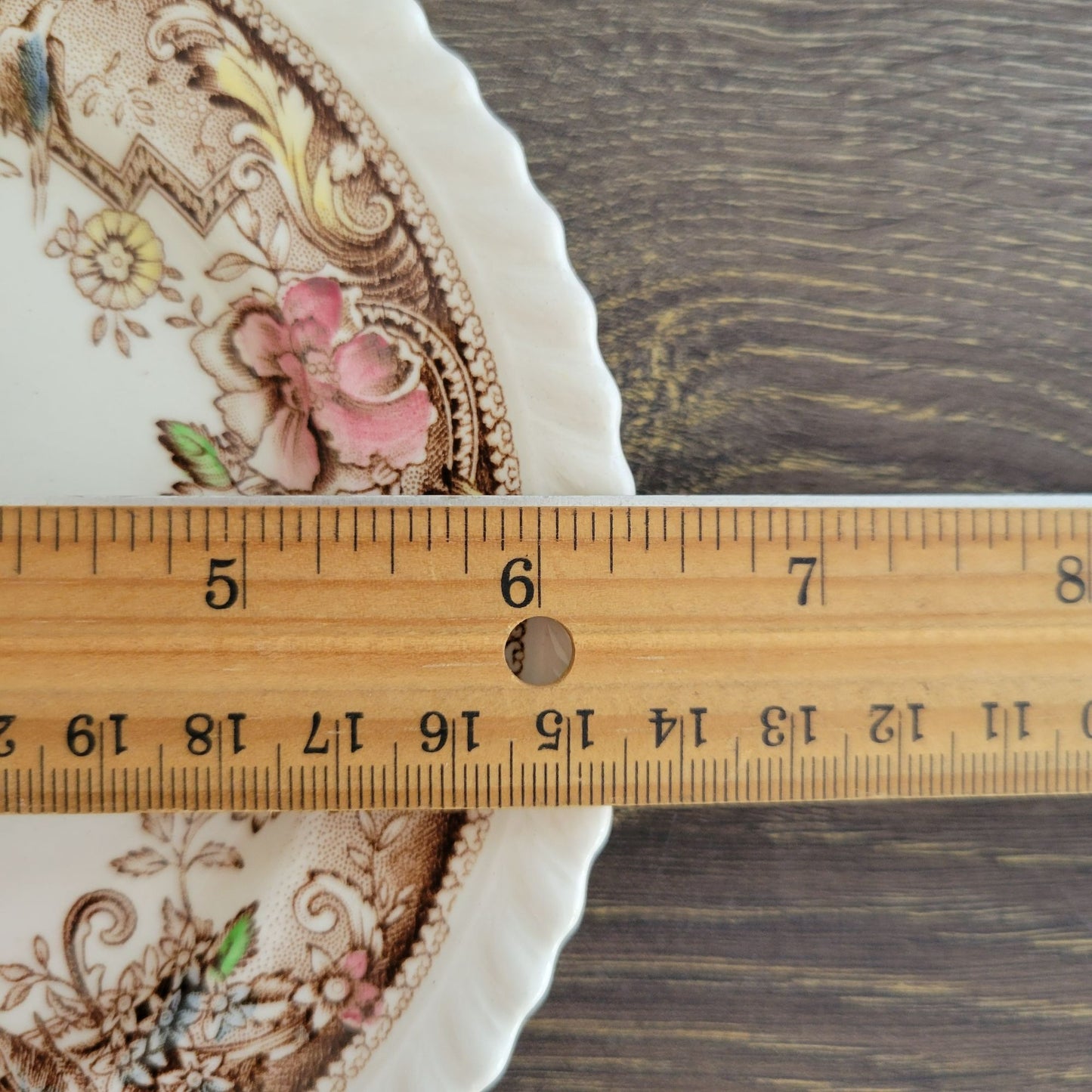 Johnson Bros Devonshire Brown Bread Plate, Set of 2
