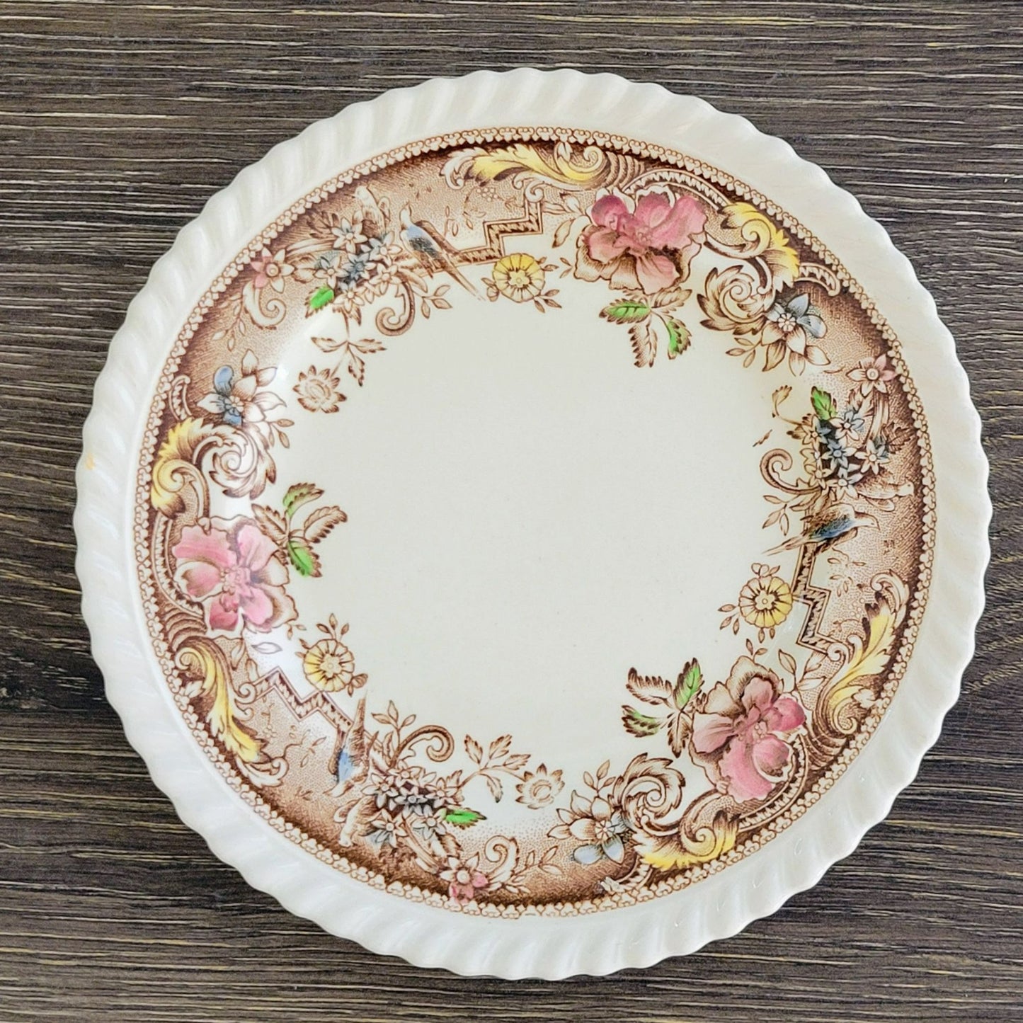 Johnson Bros Devonshire Brown Bread Plate, Set of 2