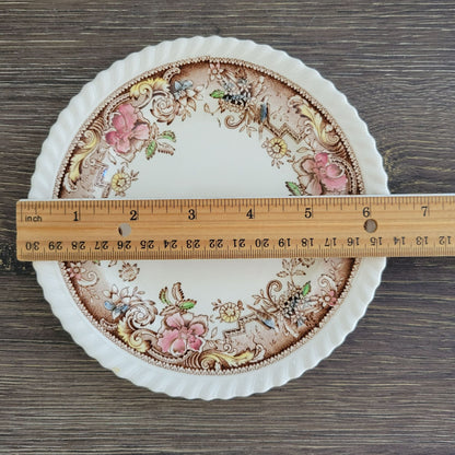 Johnson Bros Devonshire Brown Bread Plate, Set of 2