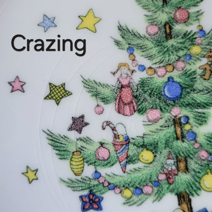 Nikko Christmastime Classic Collection 9" Octagonal Serving Bowl c.1979-83