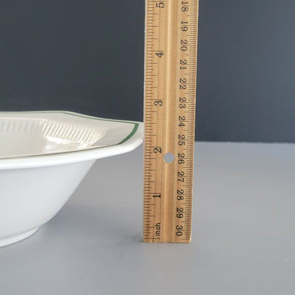 Nikko Christmastime Classic Collection 9" Octagonal Serving Bowl c.1979-83