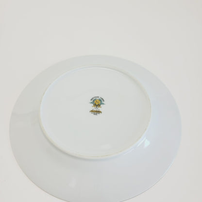 Noritake Richmond Salad Plate Set of 2,  Etched Gold Band