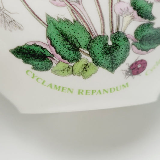 Portmeirion Botanic Garden Cyclamen 5" Chili Bowl, Made in Britain