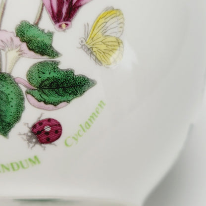 Portmeirion Botanic Garden Cyclamen 5" Chili Bowl, Made in Britain