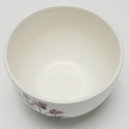 Portmeirion Botanic Garden Cyclamen 5" Chili Bowl, Made in Britain