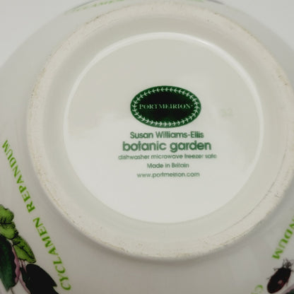 Portmeirion Botanic Garden Cyclamen 5" Chili Bowl, Made in Britain