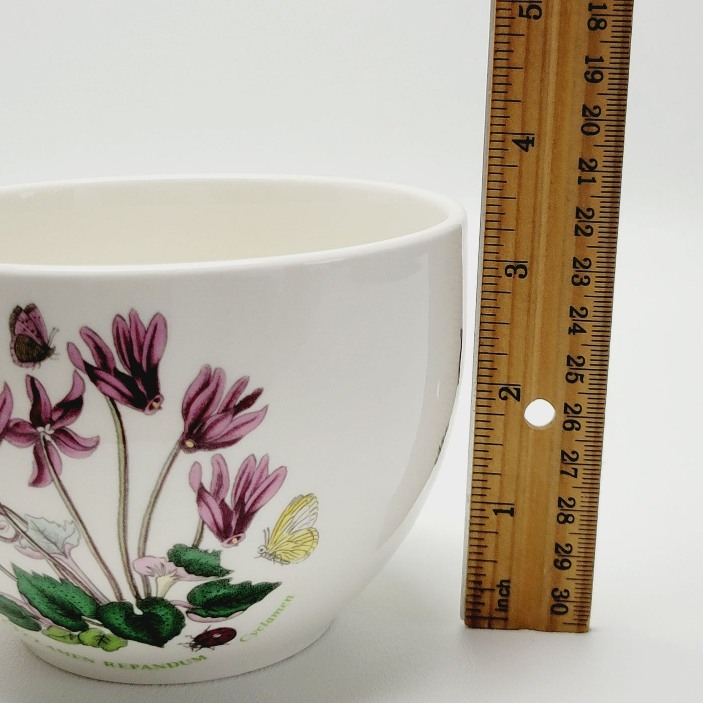 Portmeirion Botanic Garden Cyclamen 5" Chili Bowl, Made in Britain