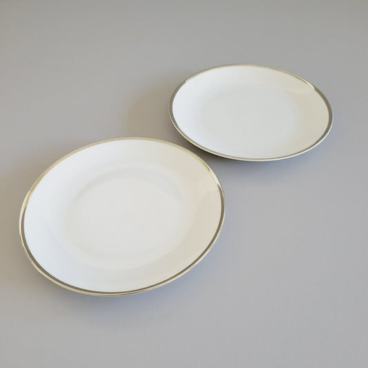 Johann Haviland Wedding Ring Bread Plate, Set of 2, c.1960s Germany