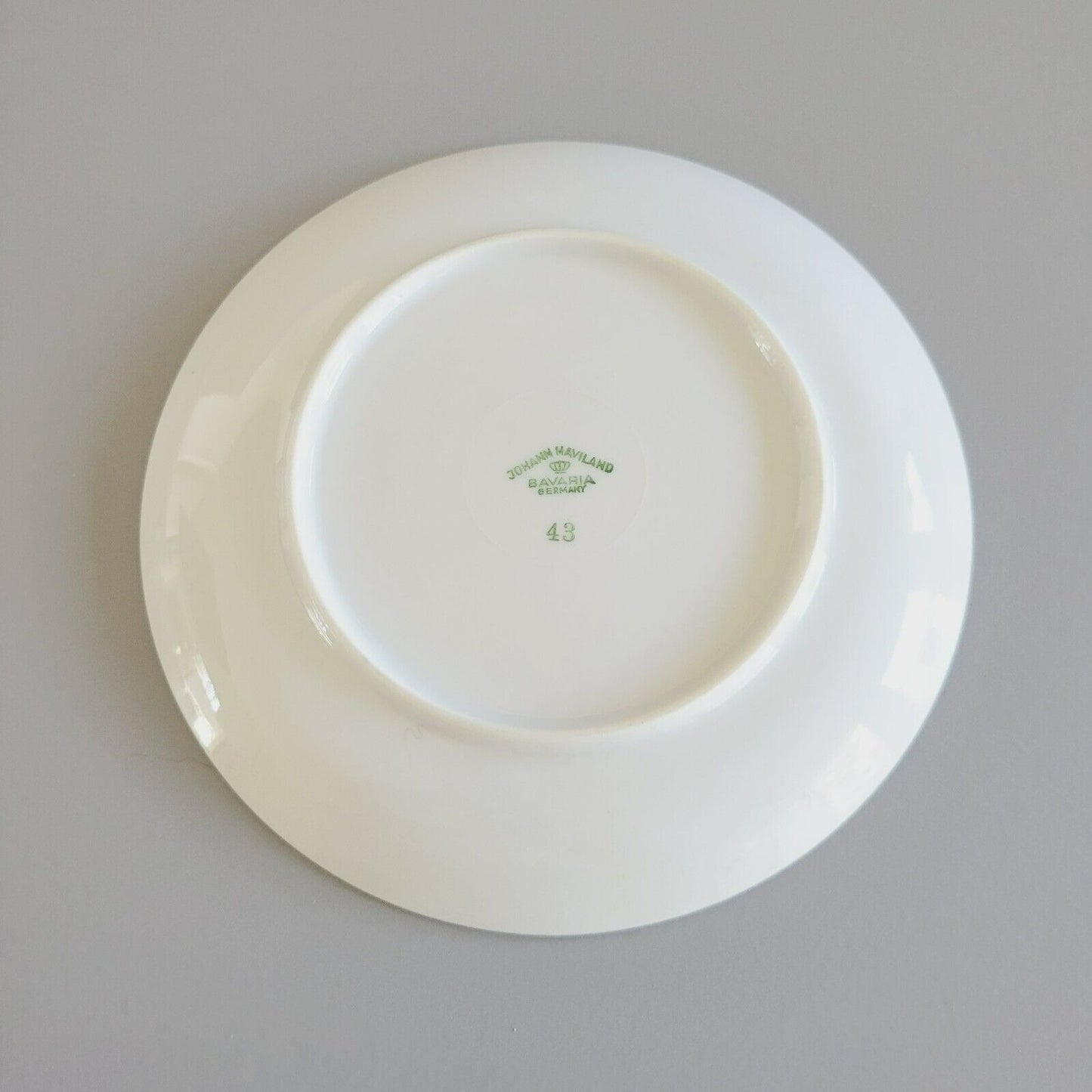Johann Haviland Wedding Ring Bread Plate, Set of 2, c.1960s Germany