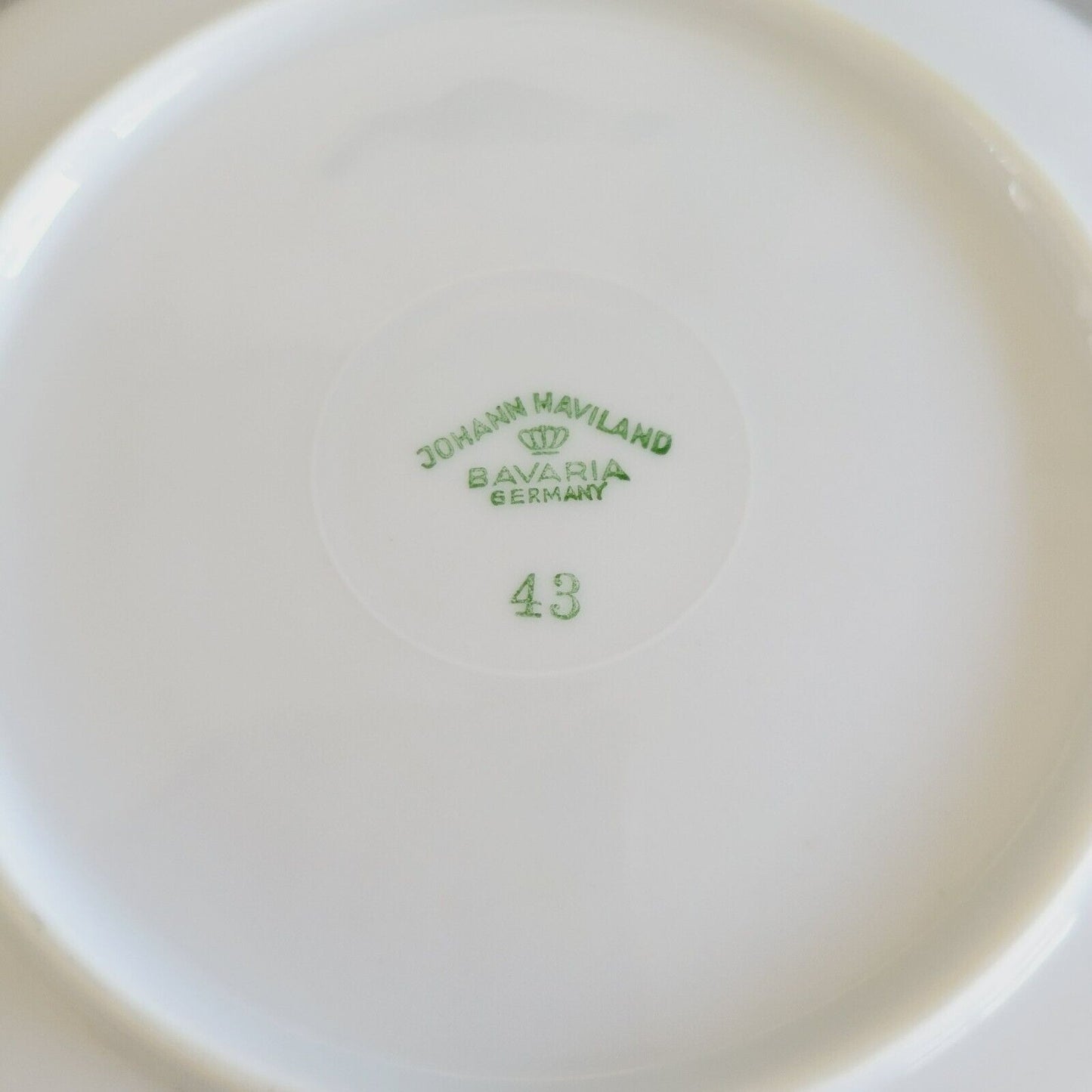 Johann Haviland Wedding Ring Bread Plate, Set of 2, c.1960s Germany