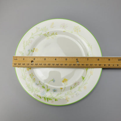 Noritake Reverie Salad Plate, Set of 2, Green Trim