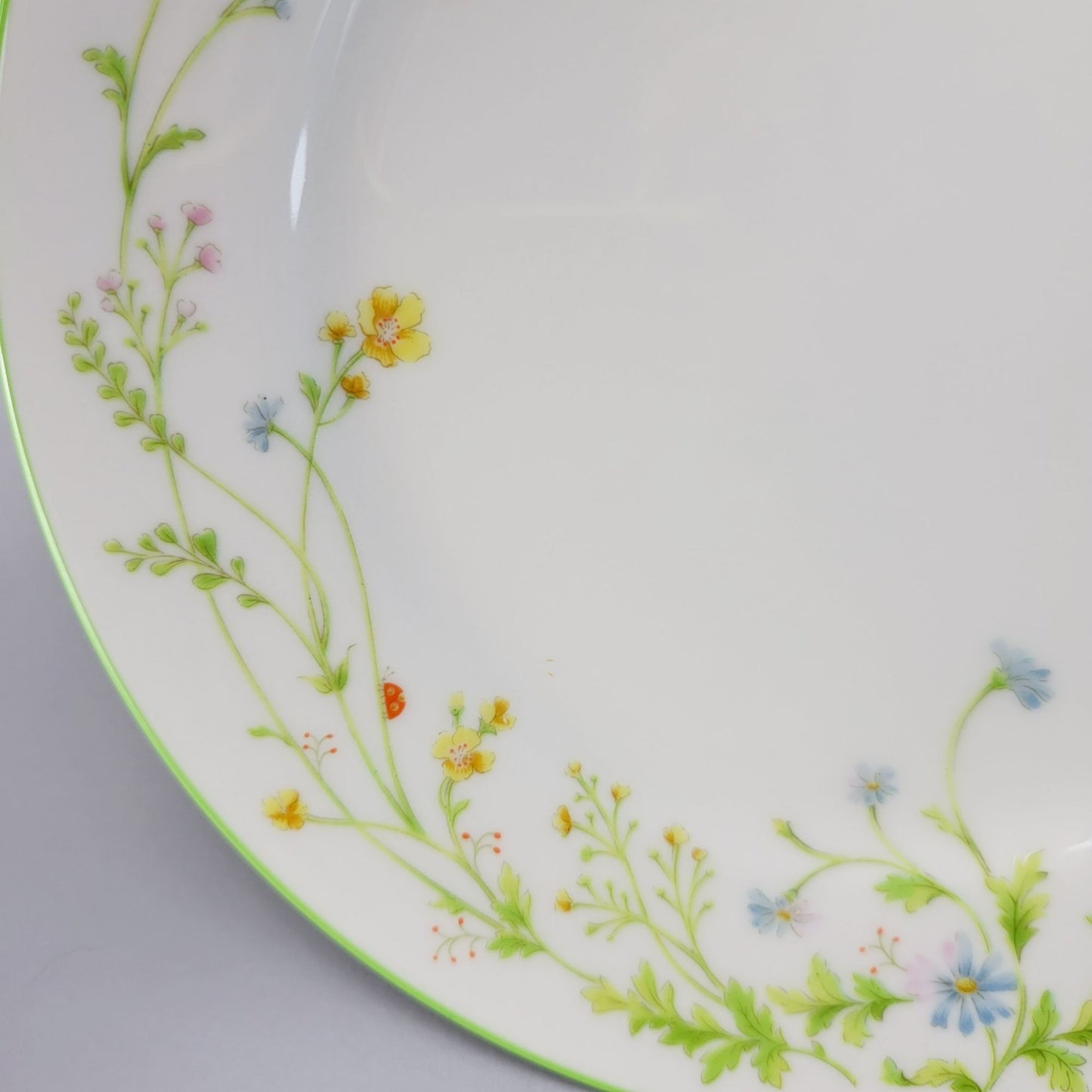 Noritake Reverie Salad Plate, Set of 2, Green Trim