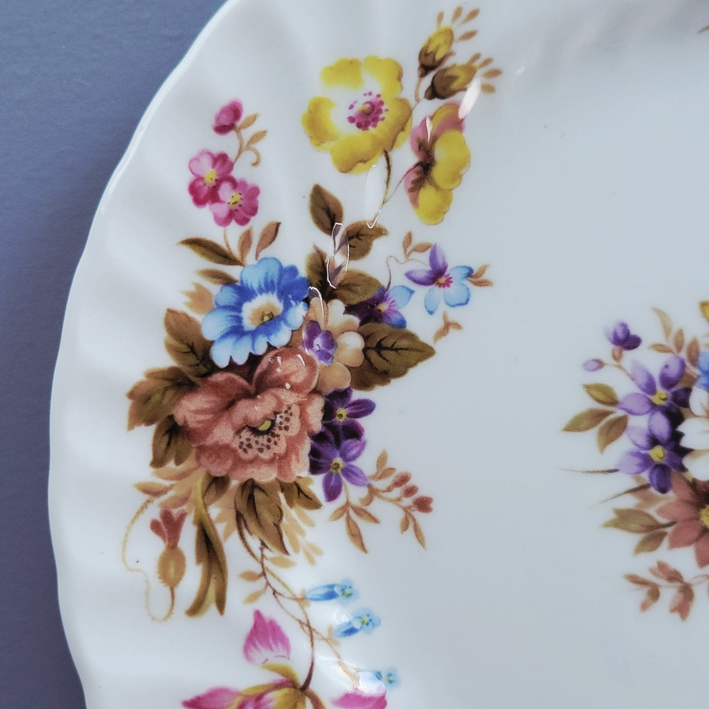 Aynsley "Summertime" Bread Plate, Set of 2, Made in England