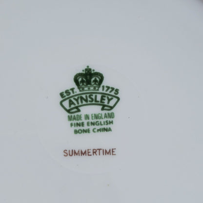 Aynsley "Summertime" Bread Plate, Set of 2, Made in England