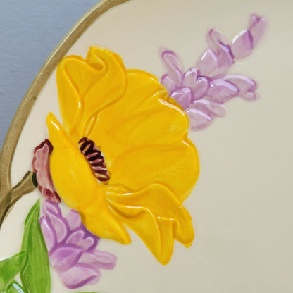Franciscan Poppy Salad Plate, c.1950-55 USA