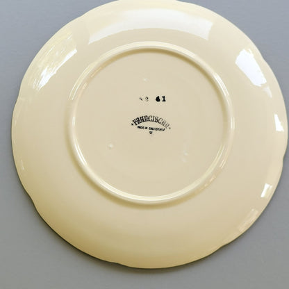 Franciscan Poppy Salad Plate, c.1950-55 USA