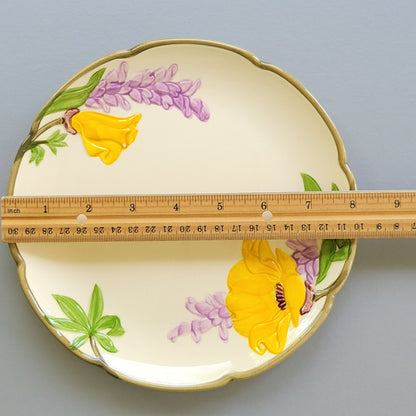 Franciscan Poppy Salad Plate, c.1950-55 USA