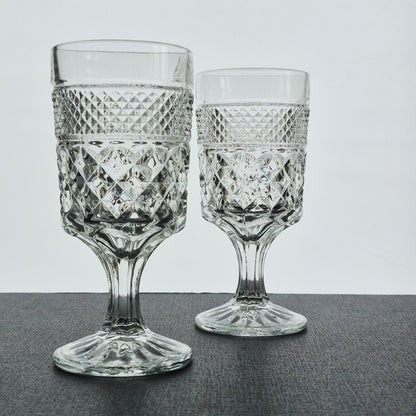 Anchor Hocking "Wexford" Goblet, Set of 2, USA Made