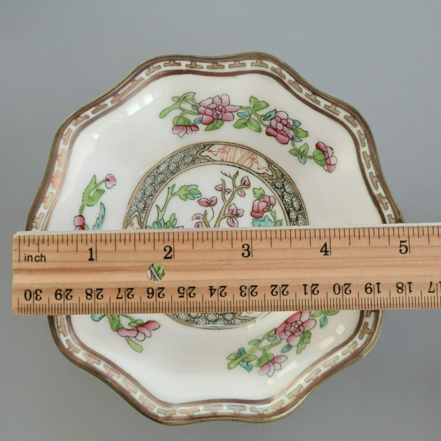 Antique Coalport Indian Tree Dessert Bowl Set of 2,  c.1891-1920 England