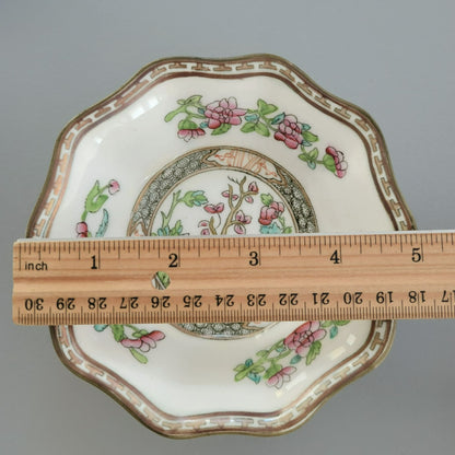 Antique Coalport Indian Tree Dessert Bowl Set of 2,  c.1891-1920 England