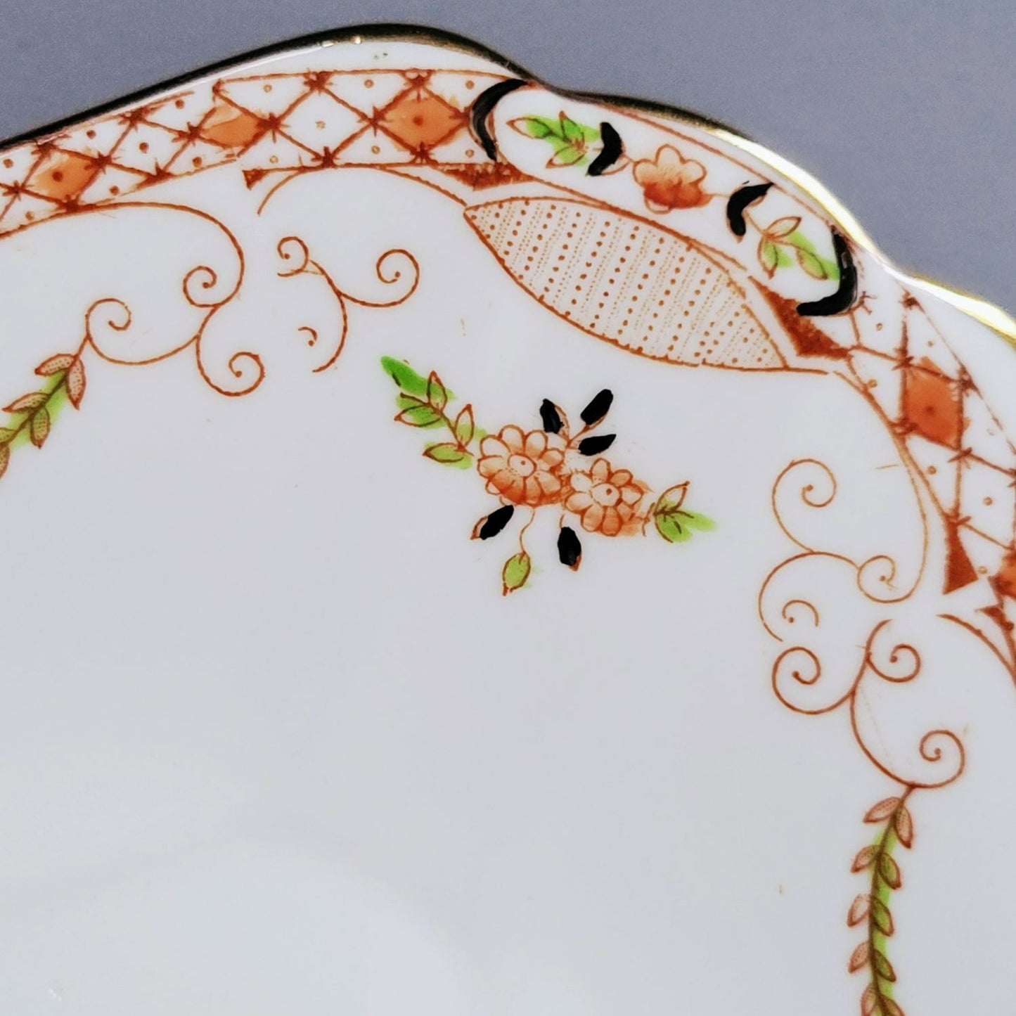 Samuel Radford "Irene" Handled Square Cake Plate, c1924-55 England