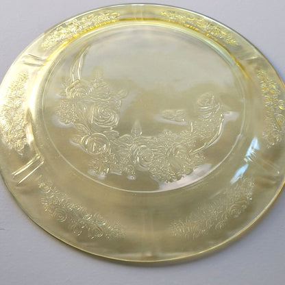 Federal Glass Sharon Luncheon Plate Set of 2, c.1930s USA