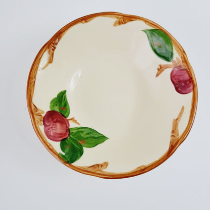 Franciscan Apple Dessert Bowl Set of 4, c.1949-1984 USA