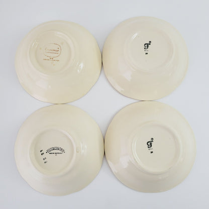 Franciscan Apple Dessert Bowl Set of 4, c.1949-1984 USA