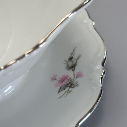Tirschenreuth Picardy Gravy Boat & Underplate, c.1969 Bavaria Germany