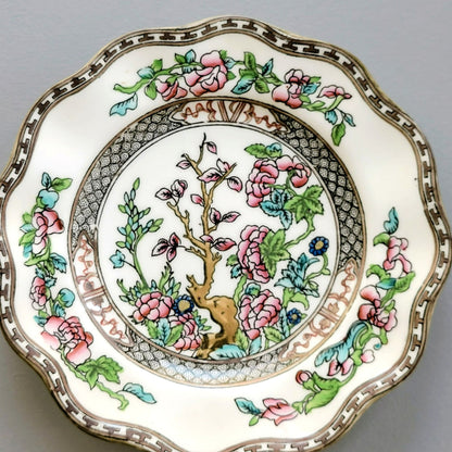 Antique Coalport Indian Tree Salad Plate,  c.1891-1920 England