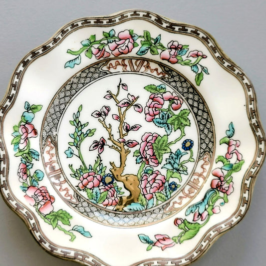 Antique Coalport Indian Tree Salad Plate,  c.1891-1920 England
