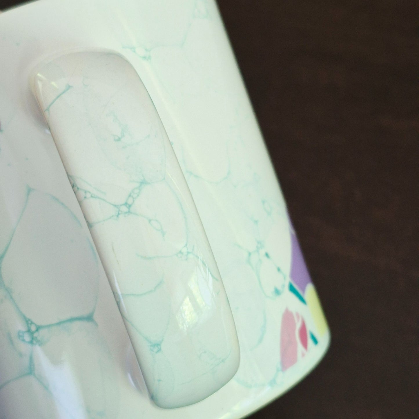 Waechtersbach Pastel Floral Mug, W. Germany Mark
