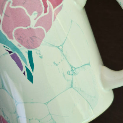 Waechtersbach Pastel Floral Mug, W. Germany Mark